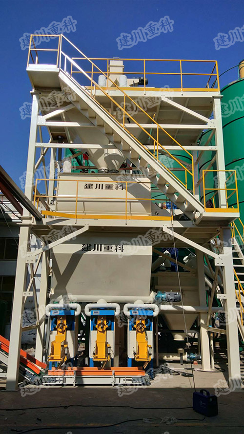 日产150-200吨轻质石膏砂浆生产线
